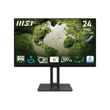 MSI Pro MP245PG 24 inch IPS FHD HDMI/DP Pivot - Flat Screen - 61 cm