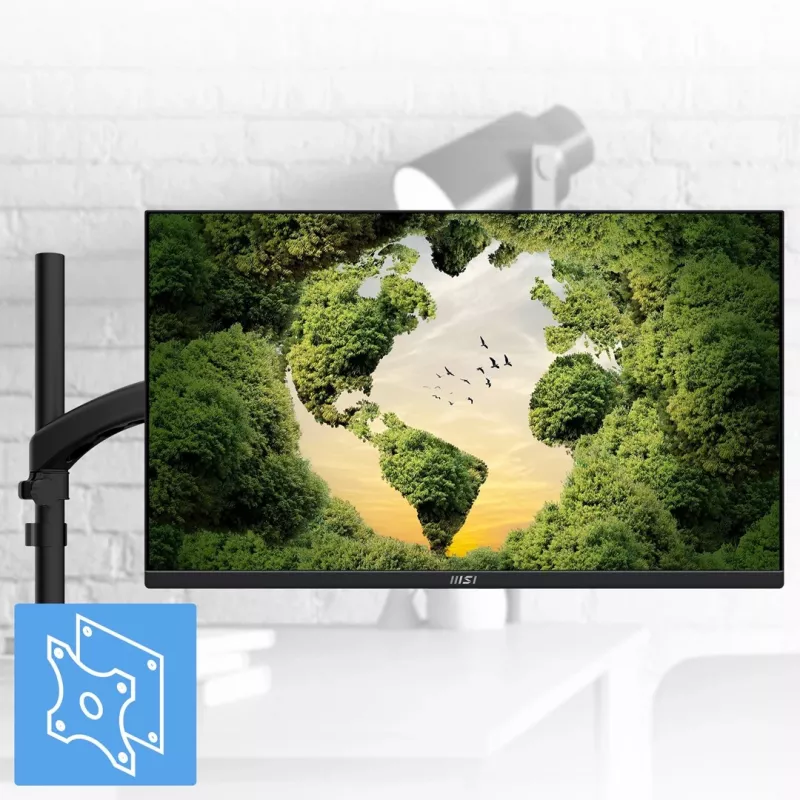 MSI Pro MP245PG 24 inch IPS FHD HDMI/DP Pivot - Flat Screen - 61 cm