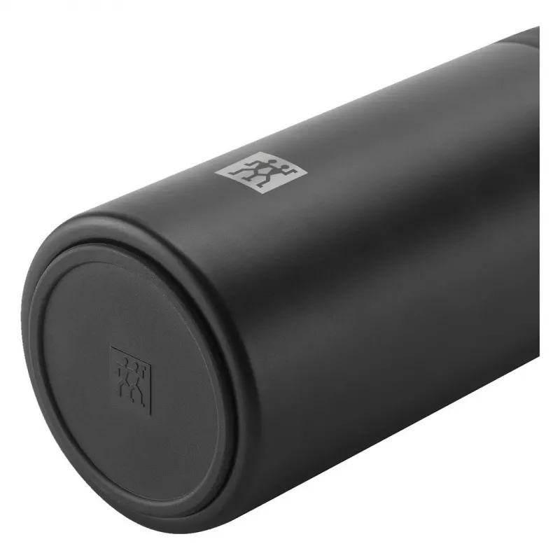 Vacuum Flask ZWILLING THERMO 0.42 L, stainless steel, Black, 7 h hot / 10 h cold