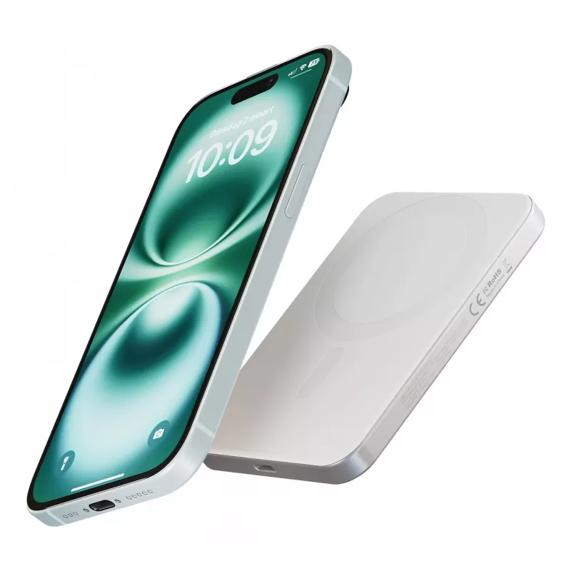 ZENS Pro 1 Slim 5000 mAh Wireless charging White