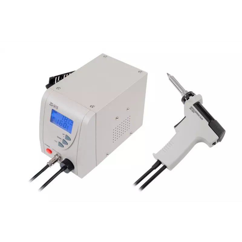 Soldering/desoldering station with 915 processor