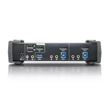 ATEN 2-Port USB 3.1 Gen 1 4K DisplayPort 1.2 KVMP™ Switch with Audio (KVM cables included)
