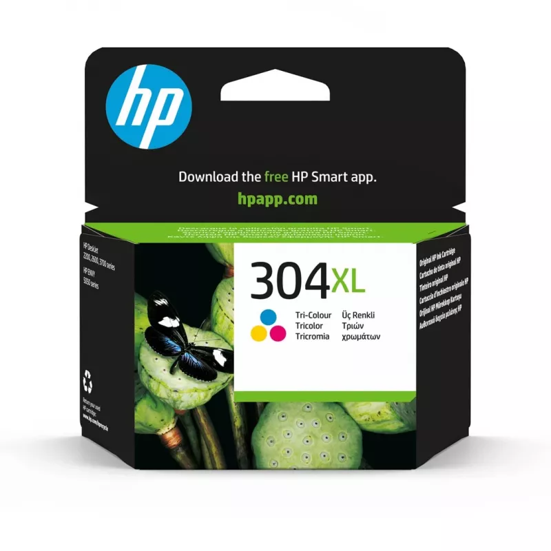 HP 304XL Tri-color Original Ink Cartridge