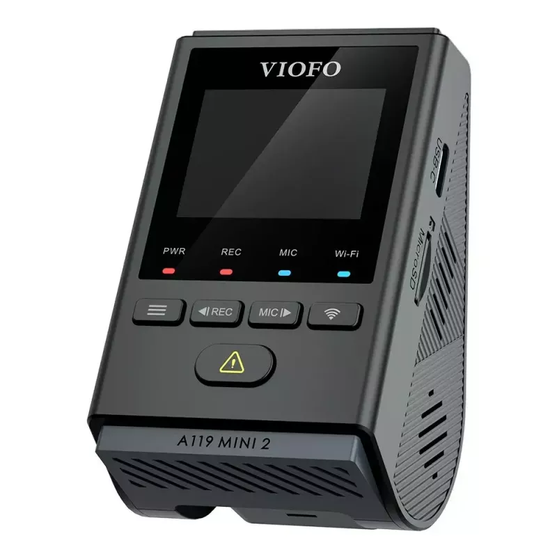 Dash Camera VIOFO A119 MINI 2-G GPS – 1‑ch Quad HD 2560×1440, Sony STARVIS 2 IMX675, 60 fps, 140° F1.6, GPS, Wi‑Fi, Dual‑band, Parking mode