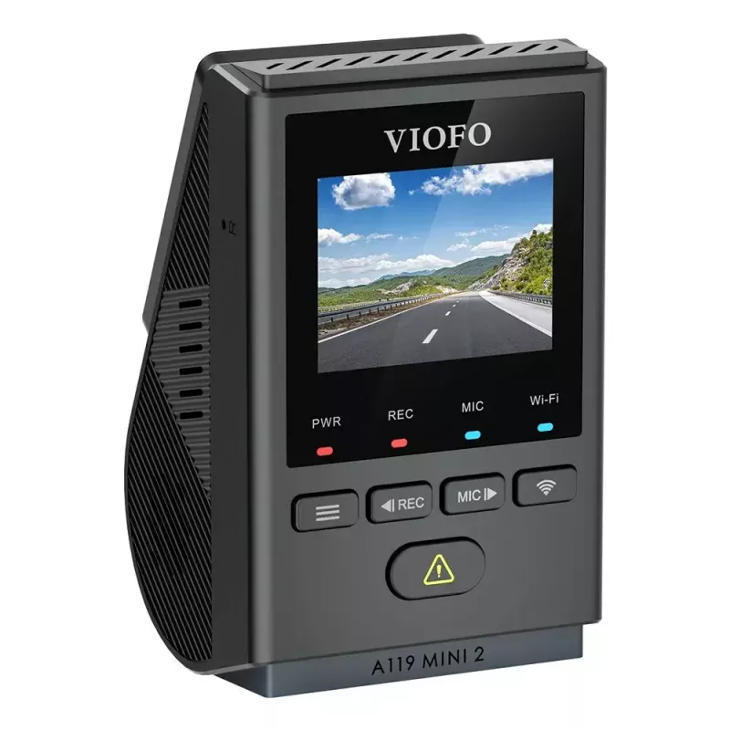 Dash Camera VIOFO A119 MINI 2-G GPS – 1‑ch Quad HD 2560×1440, Sony STARVIS 2 IMX675, 60 fps, 140° F1.6, GPS, Wi‑Fi, Dual‑band, Parking mode