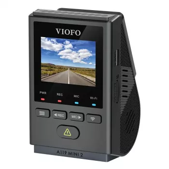 Dash Camera VIOFO A119 MINI 2-G GPS – 1‑ch Quad HD 2560×1440, Sony STARVIS 2 IMX675, 60 fps, 140° F1.6, GPS, Wi‑Fi, Dual‑band, Parking mode