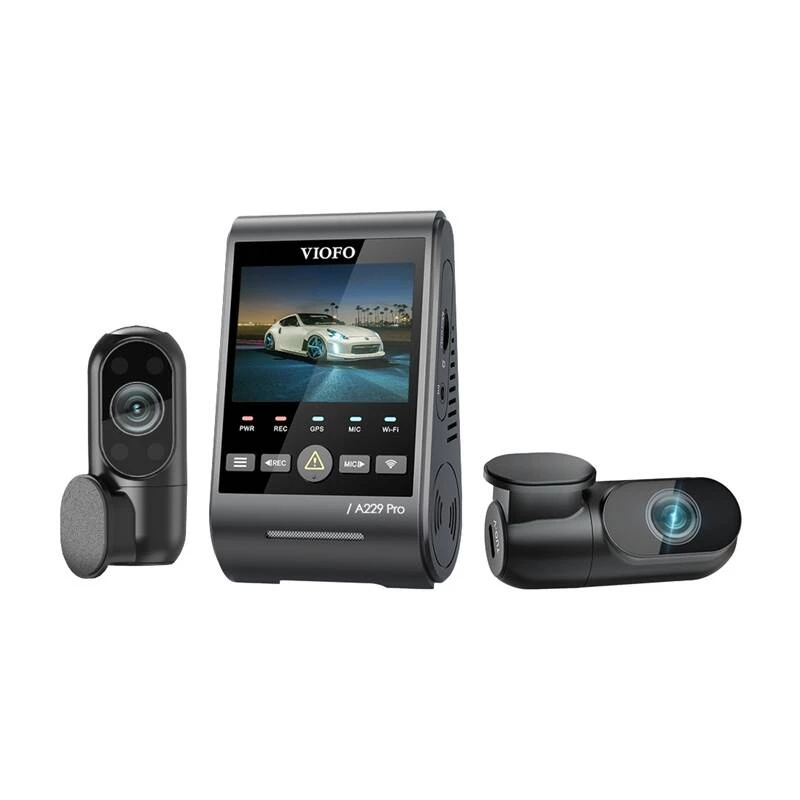 Dash Camera VIOFO A229 PRO 3CH 4K + 2K + 1080P WiFi GPS
