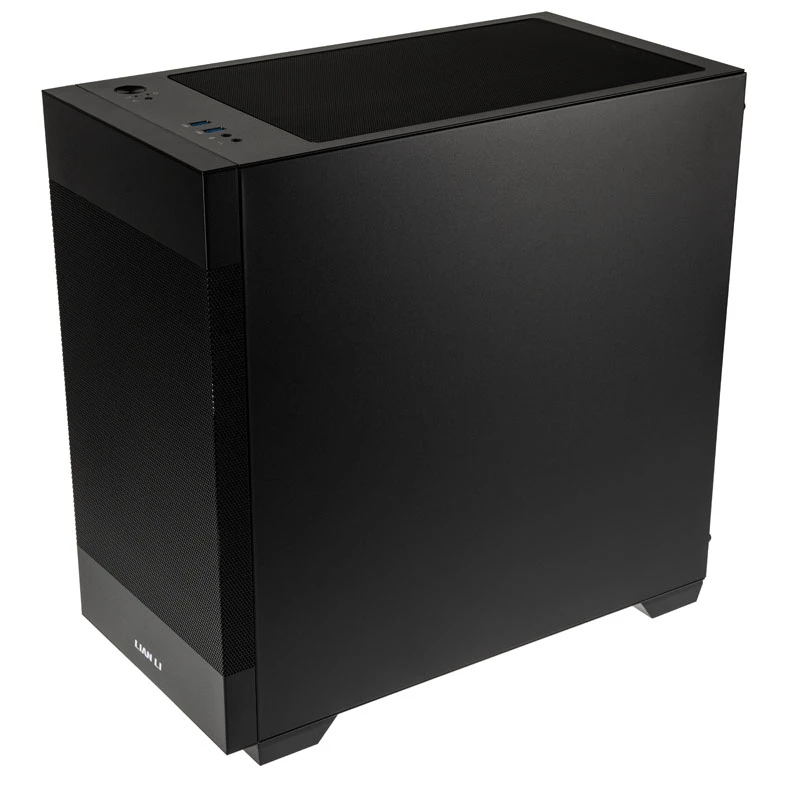 Lian Li LANCOOL 205M Mesh Micro-ATX Case, Tempered Glass, Black