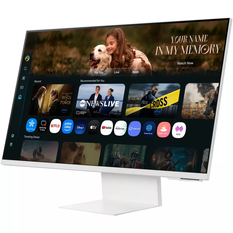 LCD Monitor | SAMSUNG | LS32FM801UUXDU | 32 | Smart/4K | Panel VA | 3840x2160 | 16:9 | 60 Hz | 4 ms | Colour White | LS32FM801UUXDU