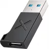 Unitek USB-C to USB-A adapter A1049ABK01 — black, USB-C (female) to USB-A (male) compact adapter