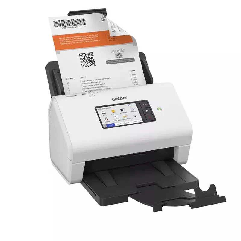 ADF + Sheet-fed scanner Brother ADS-4900W 600 x 600 DPI A4 Black White