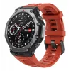 Smartwatch Amazfit T-Rex 3 Lava — 1.5 inch AMOLED, 480×480, GPS, 700 mAh, 32 GB, stainless steel case, silicone band