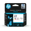 HP 22 original ink cartridge tri-colour standard capacity 5ml 165 pages 1-pack