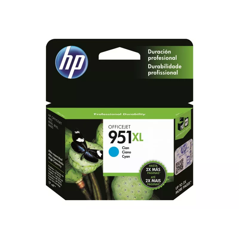 HP 951XL original ink cartridge cyan high capacity 1.500 pages 1-pack Officejet