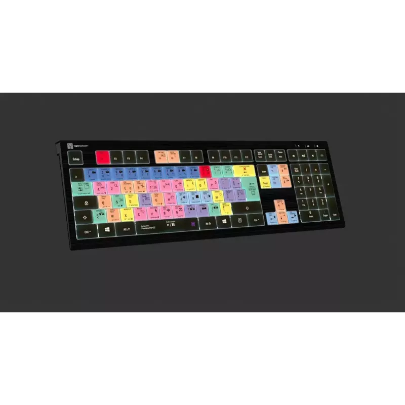 Logickeyboard Adobe Premiere Pro CC ASTRA 2 backlit keyboard French (LKB-PPROCC-A2PC-FR)