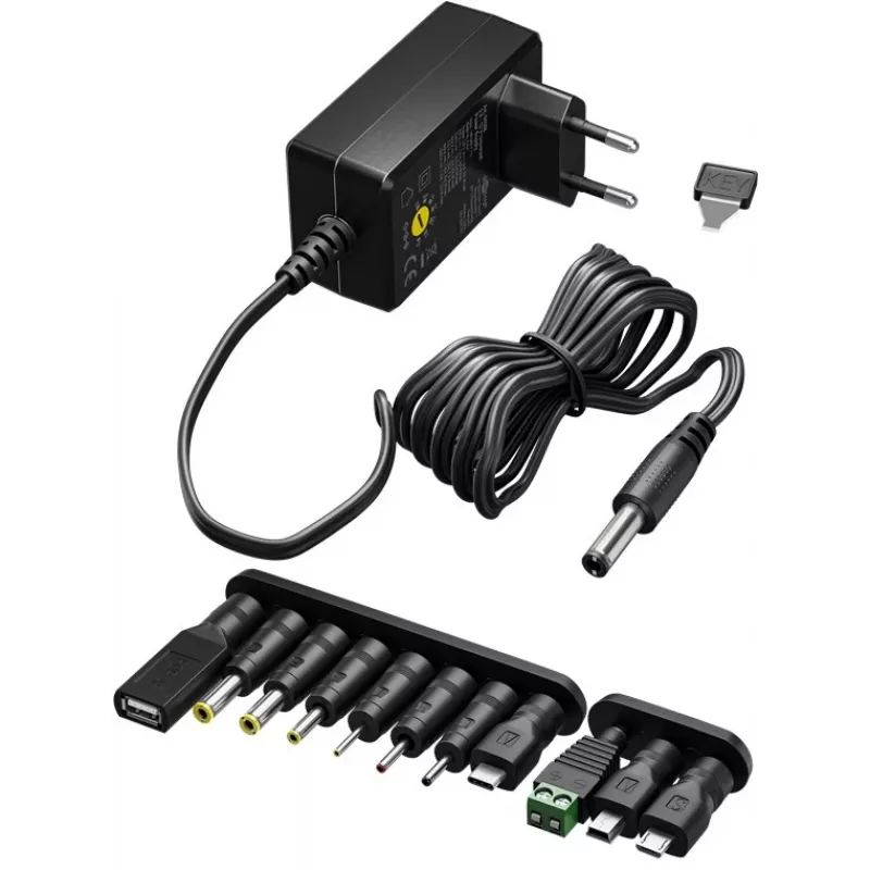 Goobay 64569 Charger for Mobile Devices Universal Black AC - DC Indoor (64569)