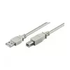 Logilink USB 2.0 connection cable USB-A to USB-B USB A male USB B male