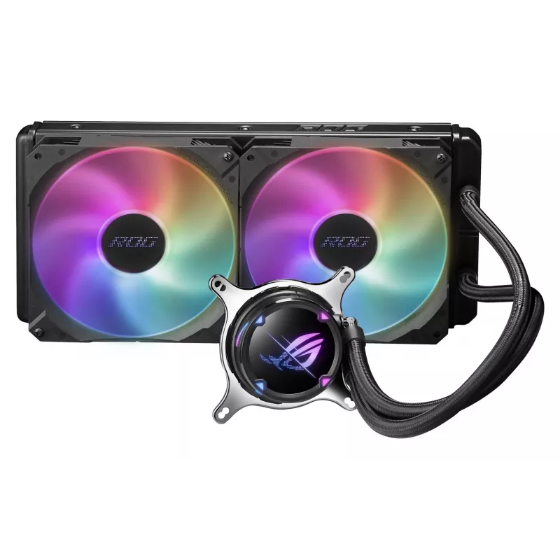 ASUS ROG STRIX LC II 280 ARGB Processor All-in-one liquid cooler 14 cm Black 1 pc(s)