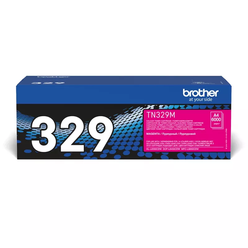 Toner Brother Cartridge TN-329 TN329 Magenta 3000 pages