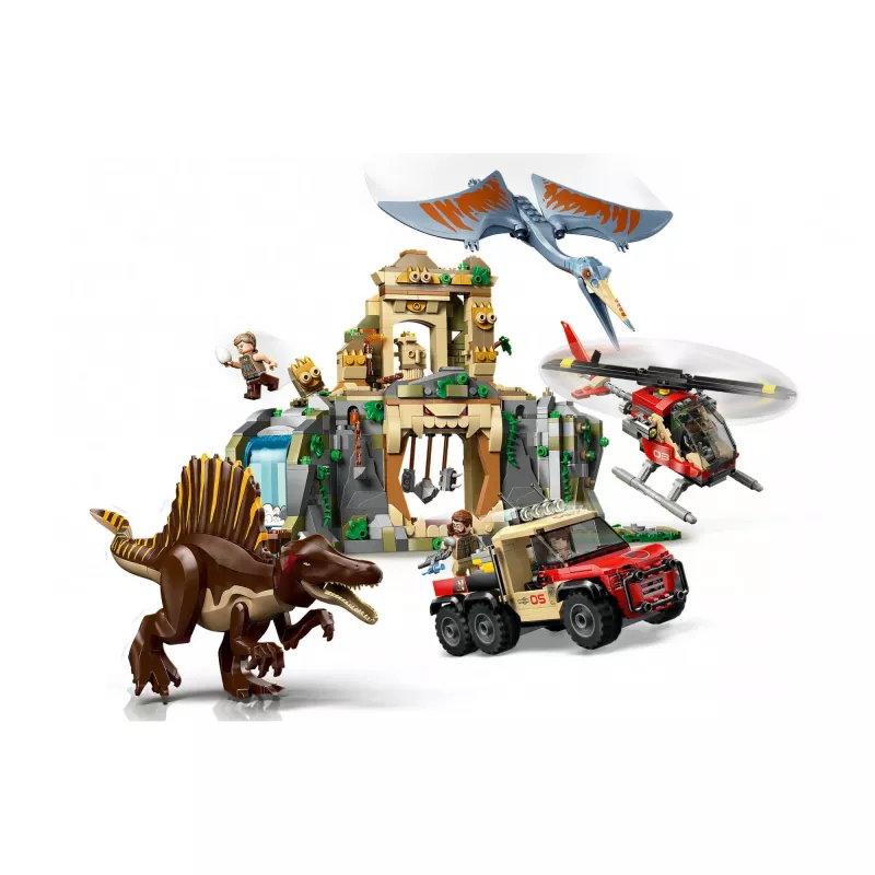 LEGO JURASSIC WORLD 76976 Spinosaurus & Quetzalcoatlus Air Mission