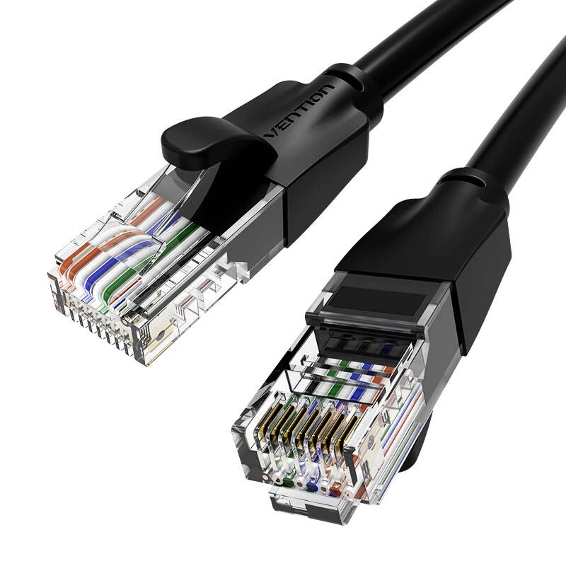 UTP CAT6 Vention Network Cable IBEBN RJ45 Ethernet 1000Mbps 15m (black)