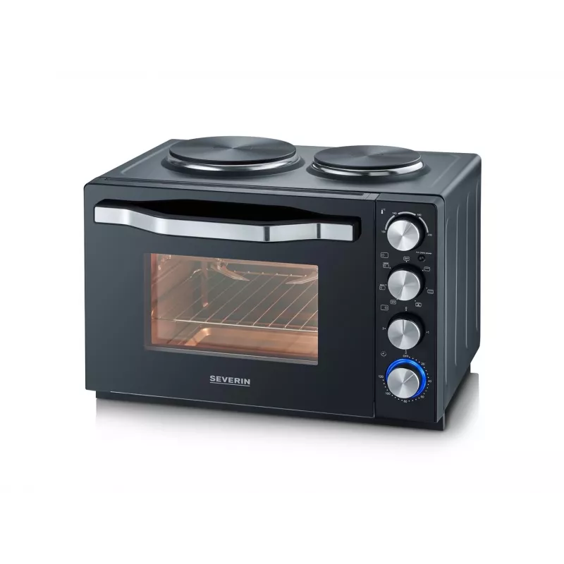Severin TO 2073 XXL toaster oven 60 L 2200 W Black Grill