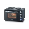 Severin TO 2073 XXL toaster oven 60 L 2200 W Black Grill