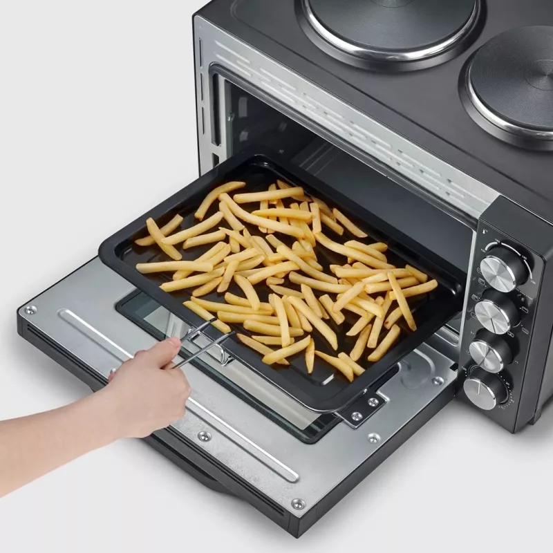 Severin TO 2073 XXL toaster oven 60 L 2200 W Black Grill