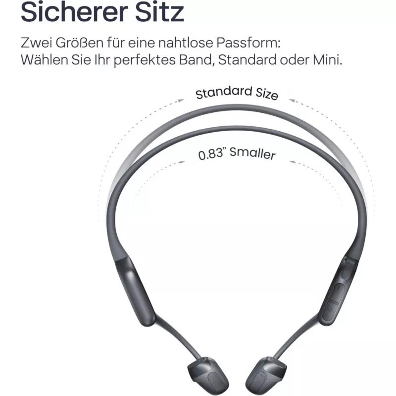 SHOKZ OpenRun Pro 2 Mini Headset Wireless Ear-hook Sports Bluetooth Black