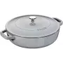 Deep frying pan with lid STAUB 28 cm 40511-470-0