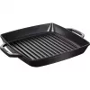 Grill pan Staub 40511-683-0 Rectangular Black 348x280x43 mm