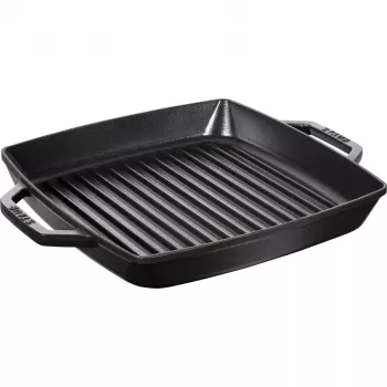Grill pan Staub 40511-683-0 Rectangular Black 348x280x43 mm