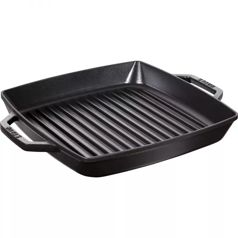 Grill pan Staub 40511-683-0 Rectangular Black 348x280x43 mm
