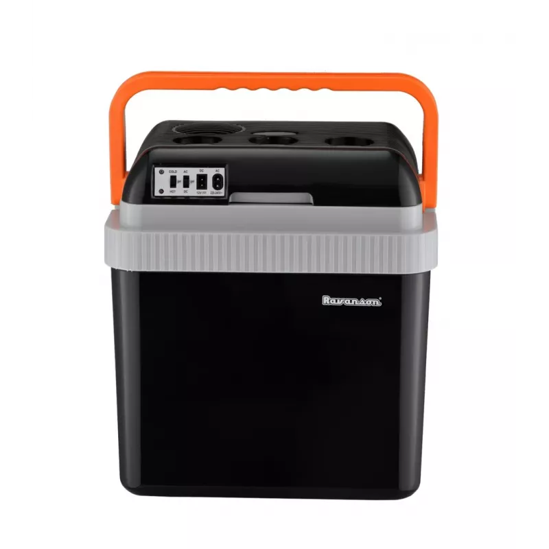 Cool box Ravanson CS-24S, electric 24 L, black, 220–240 V, 57 dB