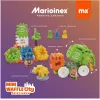 Toy construction blocks Marioinex Blocks Waffle mini Garbage truck 14 pcs 903131