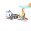 Toy building set Marioinex Mini Waffle Blocks Gas Station, 148 pieces, multicolour, ages 6+