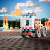 Toy building set Marioinex Mini Waffle Blocks Gas Station, 148 pieces, multicolour, ages 6+