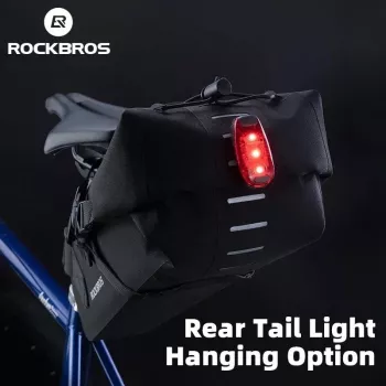 Rockbros 30130061001 3 L black waterproof bicycle saddle bag