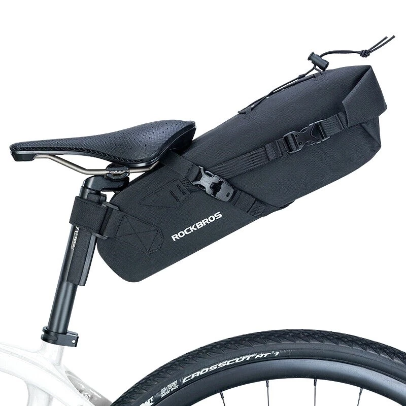 Rockbros 30130061001 3 L black waterproof bicycle saddle bag