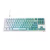 Havit KB901L gaming keyboard white and green USB wired RGB LED