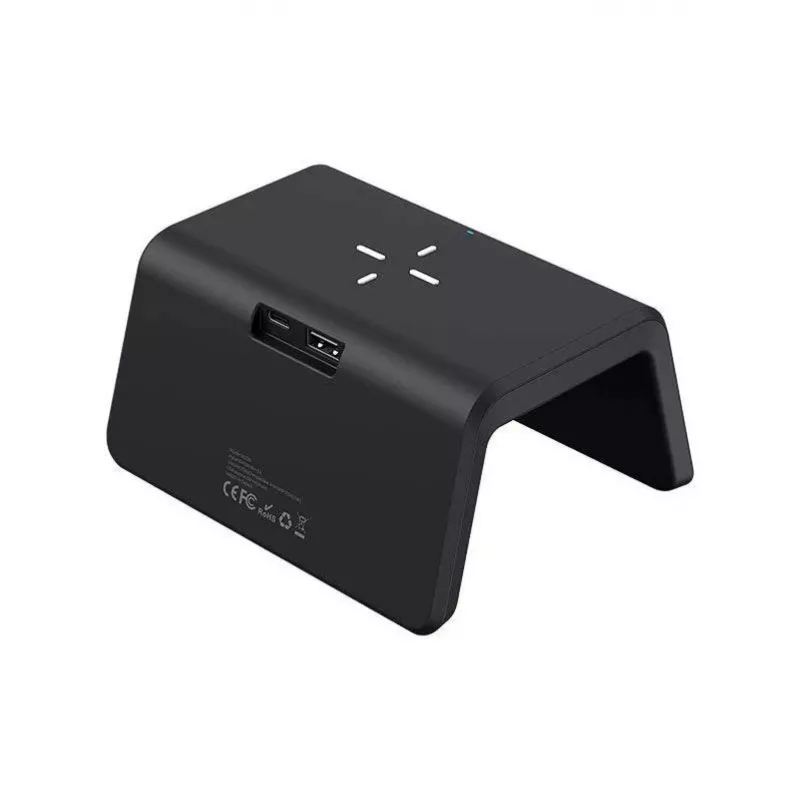 Wireless Charger Havit W320 Black Fast Charging USB Compatible