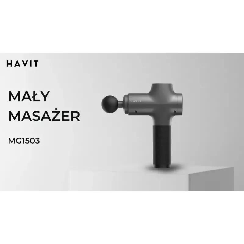 Havit MG1503 pistol hand massager with beat and vibration massage