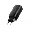 Havit UC20 three-port GaN 65W travel charger black