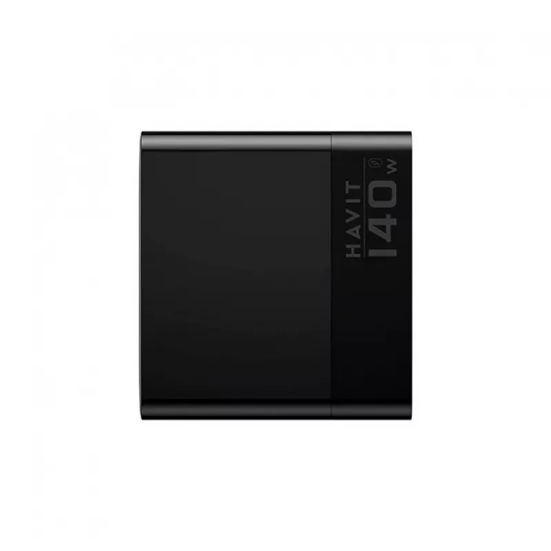 HAVIT Travel Charger UCLE004 EU 140W Five-Port GaN Black