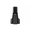 HAVIT Travel Charger UCLE004 EU 140W Five-Port GaN Black