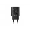 Havit UC132 EU GaN 22W dual-port charger wireless charging black