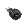 Havit UC132 EU GaN 22W dual-port charger wireless charging black
