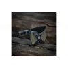 Tactical knife 101 INC Model 9242 fixed blade, stainless steel 3Cr13, 120 mm blade, green handle, sheath