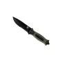 Tactical knife 101 INC Model 9242 fixed blade, stainless steel 3Cr13, 120 mm blade, green handle, sheath