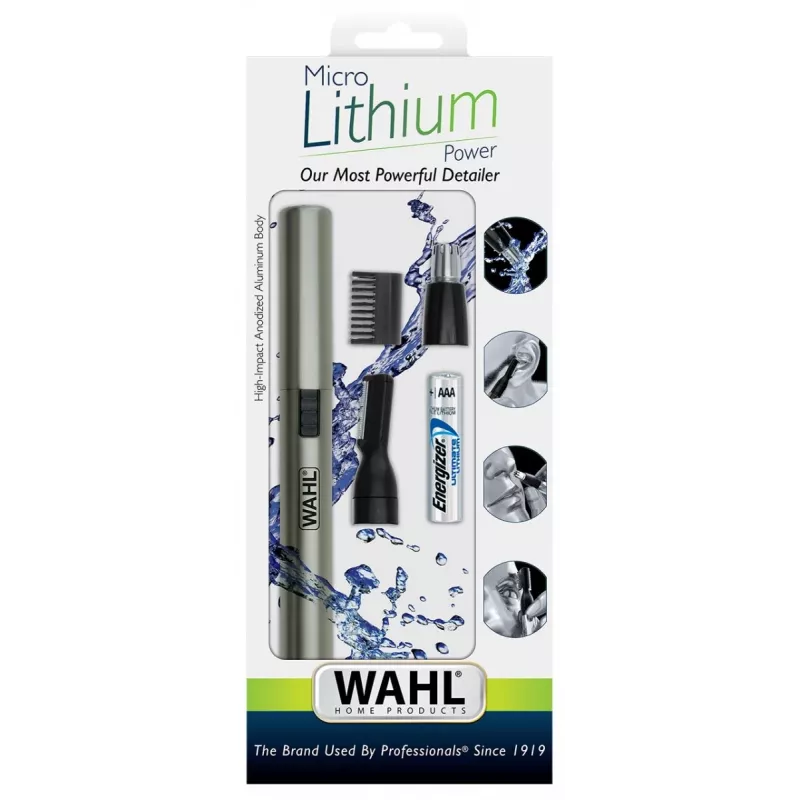 Wahl 5640-1016 Micro Lithium ear, nose and brow trimmer